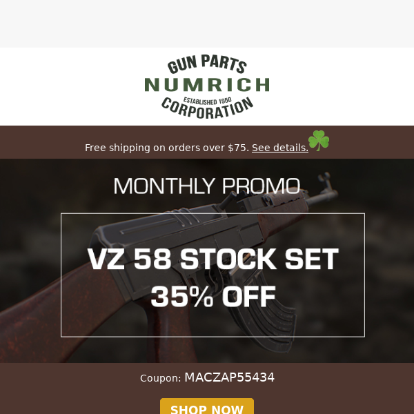 Get That Lucky Feeling: VZ 58 Stock Set 💰💰💰
