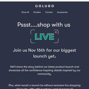 The Countdown Begins: Nov 16th Live Launch ⏰
