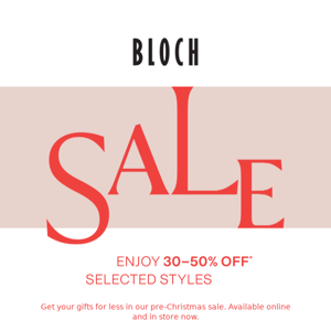 30% — 50% Off SALE Starts Now