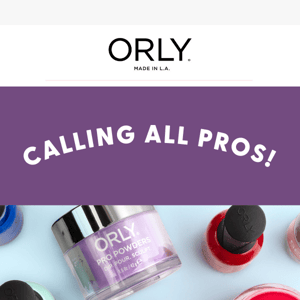 Calling All Nail Pros 📣