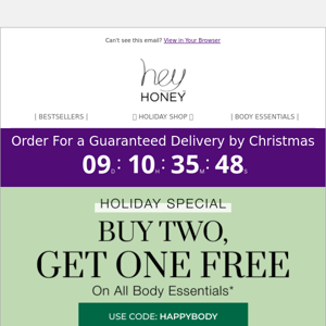 🎁 SPACIAL OFFER | BODY PRODUCTS HOLIDAYS GIFTS!