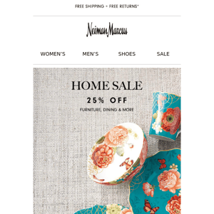 Have you claimed your 25% off home yet?