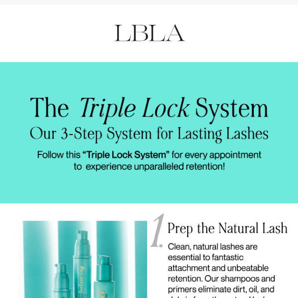 Lashes 101: Learn Our Triple Lock System for Perfect Lash Applications
