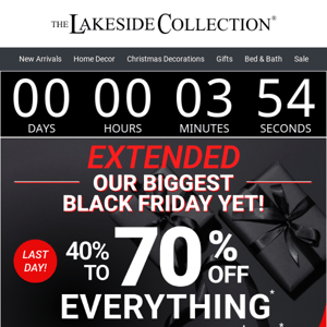 Only A Few Hours Left To Save! 40-70% Off Sitewide Ends Soon!