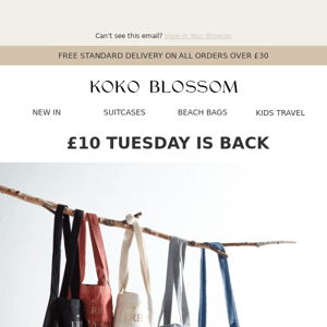 🛍 Time for £10 Tuesday!