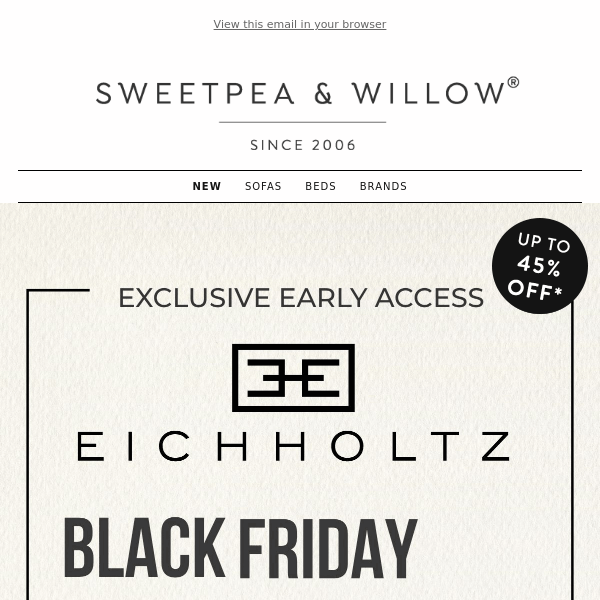 Exclusive Early Access: Eichholtz Sale