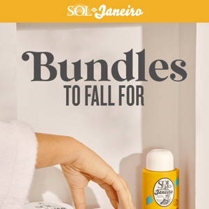 You’re going to FALL for these bundles, Sol de Janeiro!