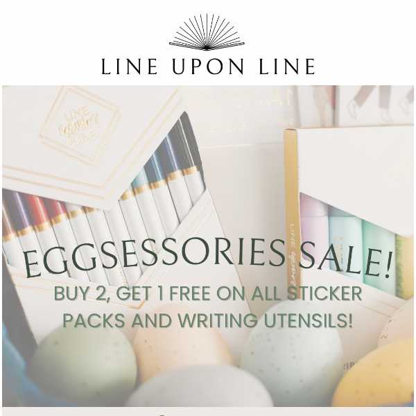 🐣Get egg-cited! It's an Easter Sale!