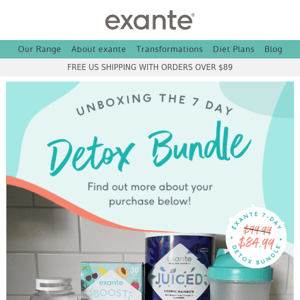 Introducing...Our new Detox Bundle!😍