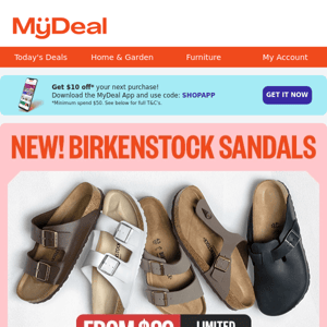 Birkenstock. NEW. IN. 👇