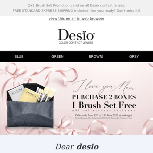 Desio Mother's Day with Desio