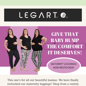 🚫No Mama Drama: Our Maternity Leggings are back!