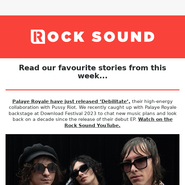 The Rock Sound Newsletter 🎸 - Rock Sound