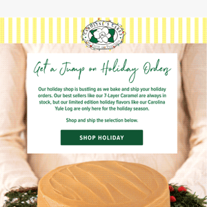 The Holiday Shop is Live!