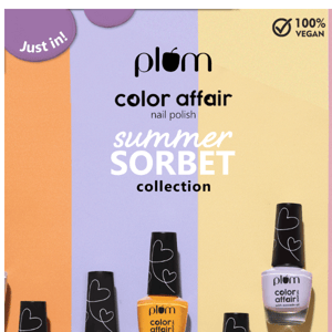 ALL-NEW! Summer Sorbet Nail Polish Collection ☀️☂