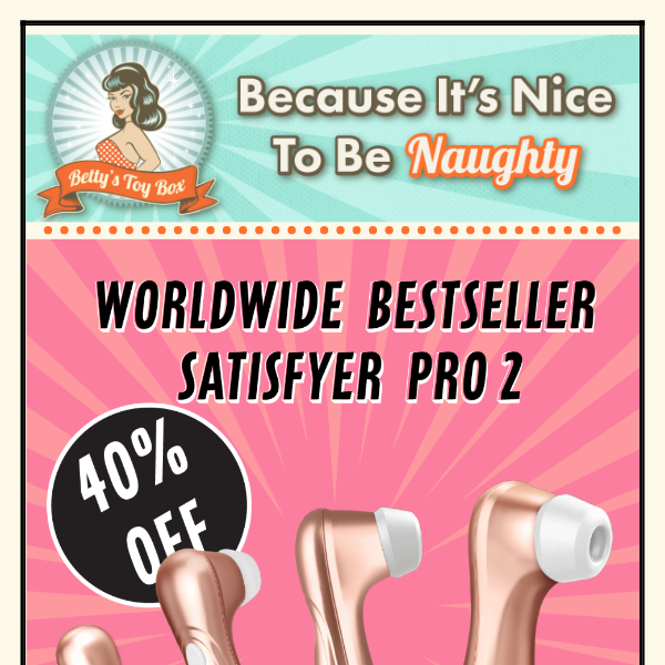 Original Satisfyer Pro 2 ⭐ 40% off!!