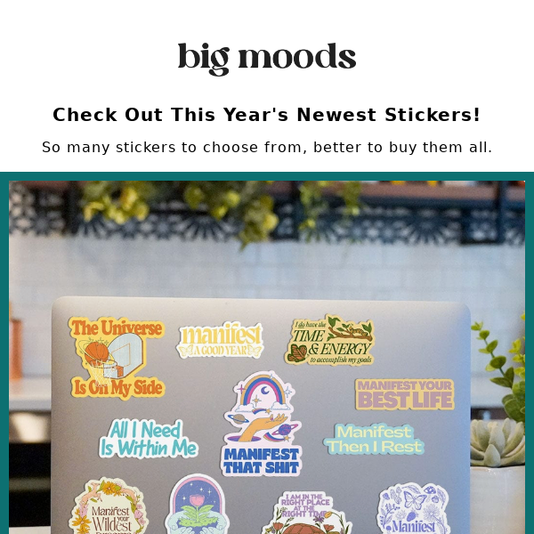 Shop All Our NEW Stickers!