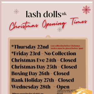 Important Information! 🎄💌