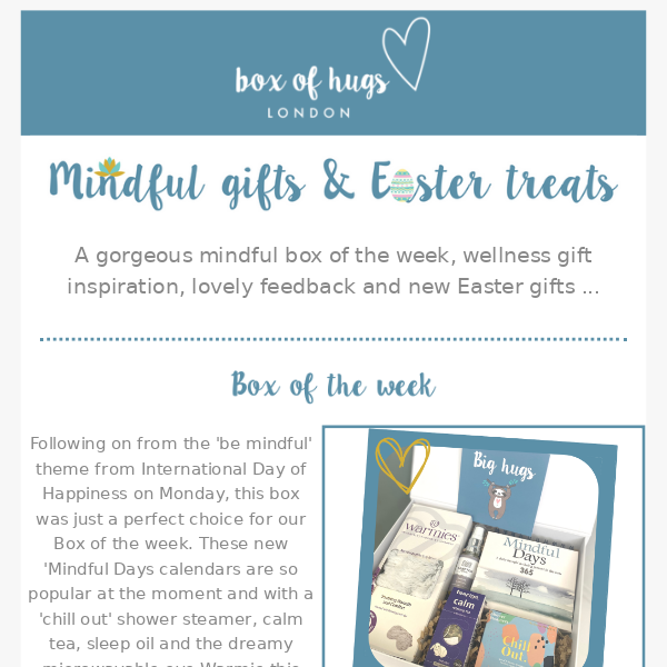 A Calm & Mindful Box of The Week🧘