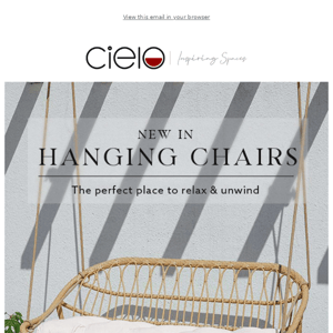 New in Hanging Chairs