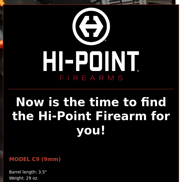 Hi-Point Firearms Handgun & Carbines