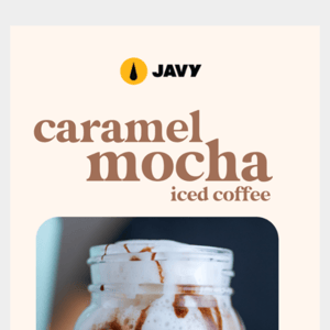 Caramel Mocha Iced Coffee 🍫