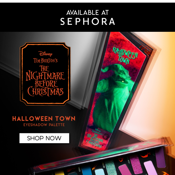 Halloween Town 🎃 at Sephora 🛍️ Shop now 🖤