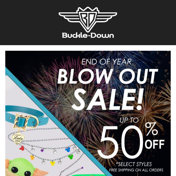 End of Year Blow Out Sale