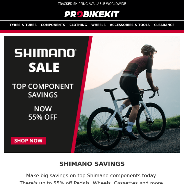 Save on Shimano!