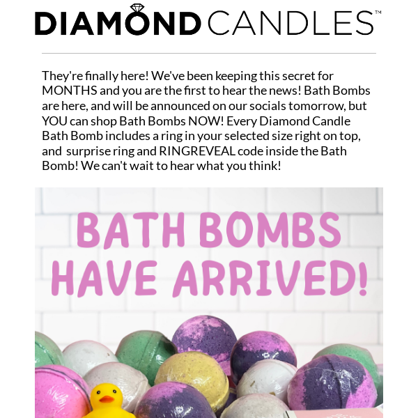SECRET PRODUCT RELEASE! (Email subscribers find out first! 🛀)