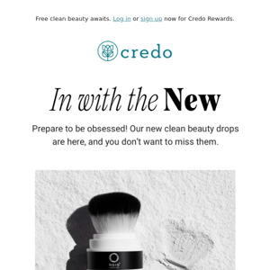 New clean beauty coming in HOT