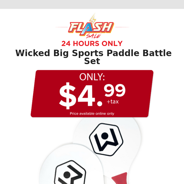 🔥  24 HOURS ONLY | WICKED BIG PADDLE SET | FLASH SALE