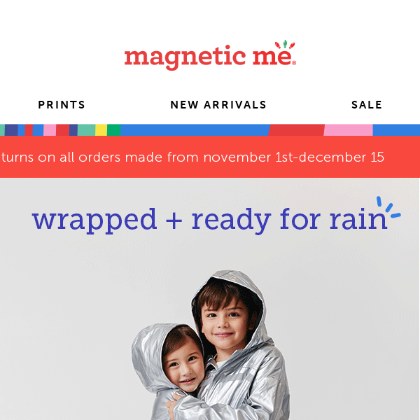 An All-Weather Gift Idea: Kids Raincoats ☔️