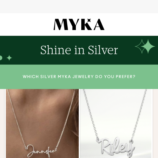 Your Silver Jewelry Favorites >