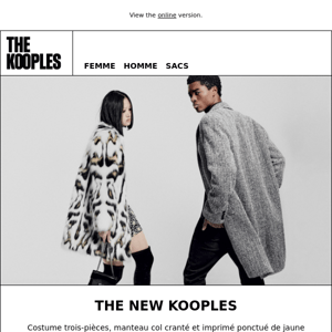 Ready for the new Kooples​