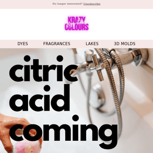 Buy Citric Acid From Fizz Fairy! 😍