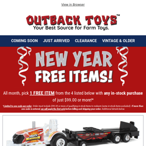 Greenlight Closeout Outback Toys