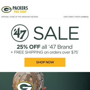 25% Off All '47 Brand