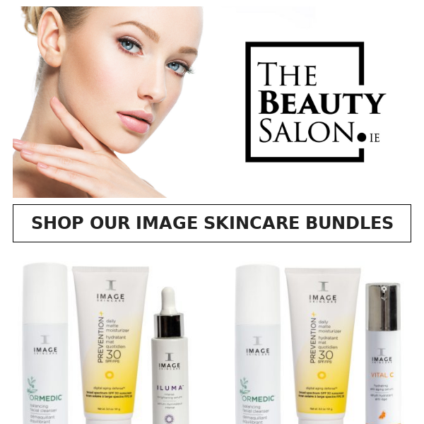 ❤️ Save up to €63 with our IMAGE Skincare Bundles 😍
