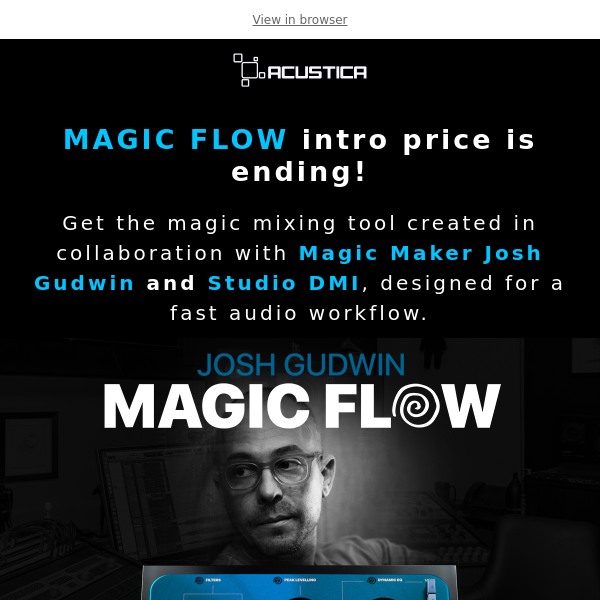 🌀 Magic Flow | The last few hours of intro price!