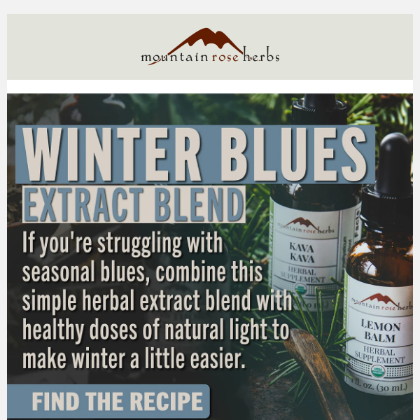 Winter Blues Extract Recipe