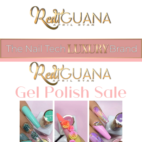 GEL POLISHES 30% OFF