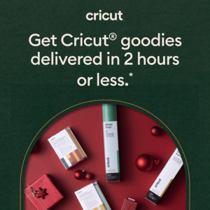 Get Cricut Today with Instacart & Shipt