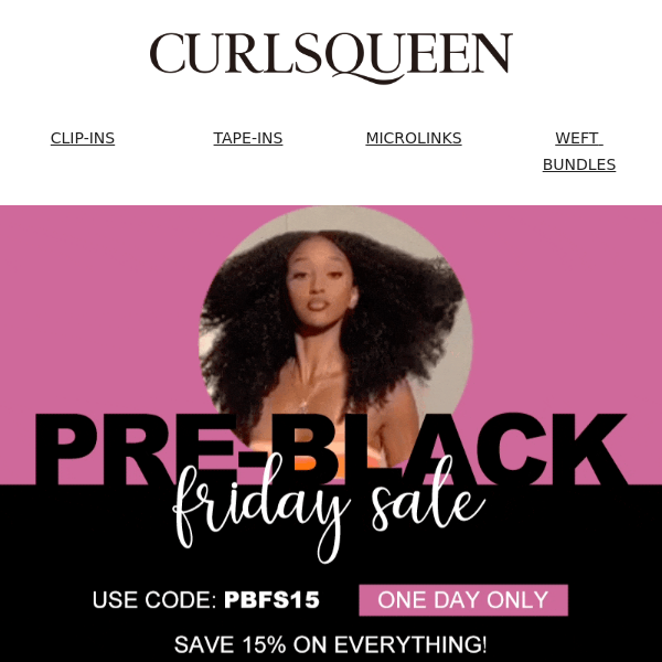 Pre-Friday sale,1 Day only!