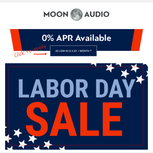 Our Labor Day Sales Are Here!