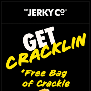 Get Cracklin! Claim Your FREE Half Kilo Of Pork Crackle!* 😋