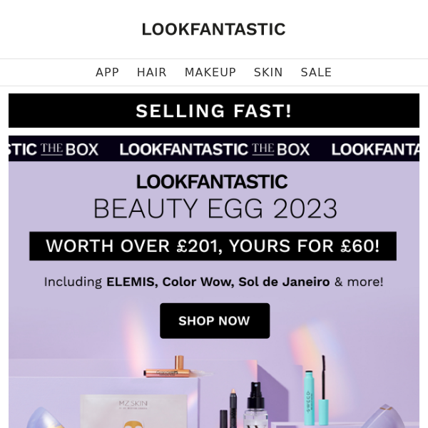 SELLING FAST: Beauty Egg 2023 🐣 Worth Over £200, Yours For £60!