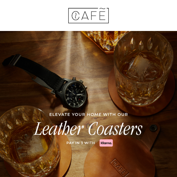 Elevate your home style | Leather Essentials