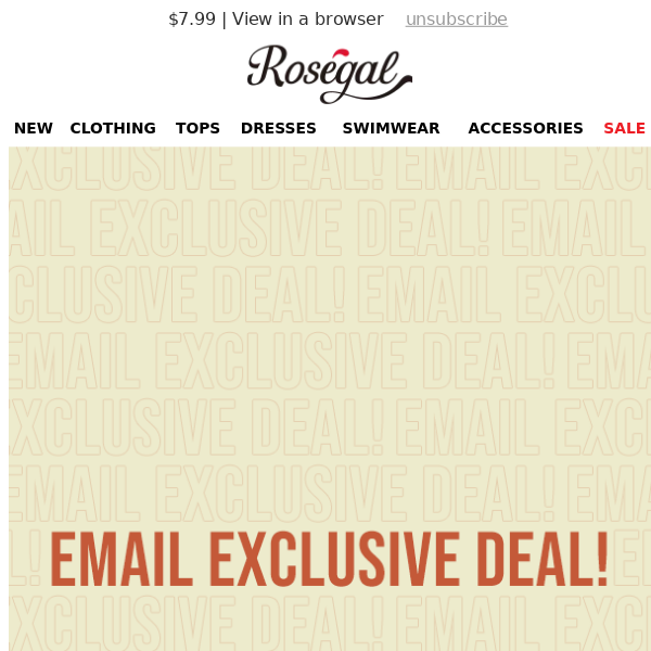 OMG! Email Exclusive Flash Sale - 35% OFF for ALL!
