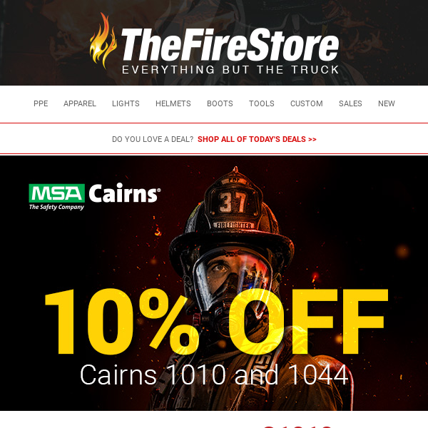 Save 10% On Cairns 1010s & 1044s!